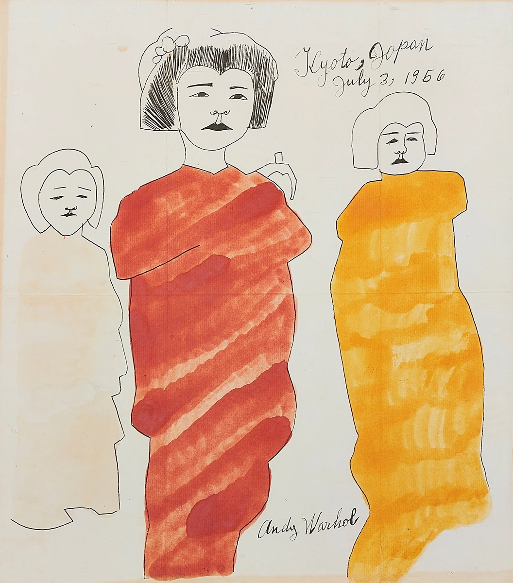 Warhol sketch, bought at rummage sale for $5, on sale for $1.9M